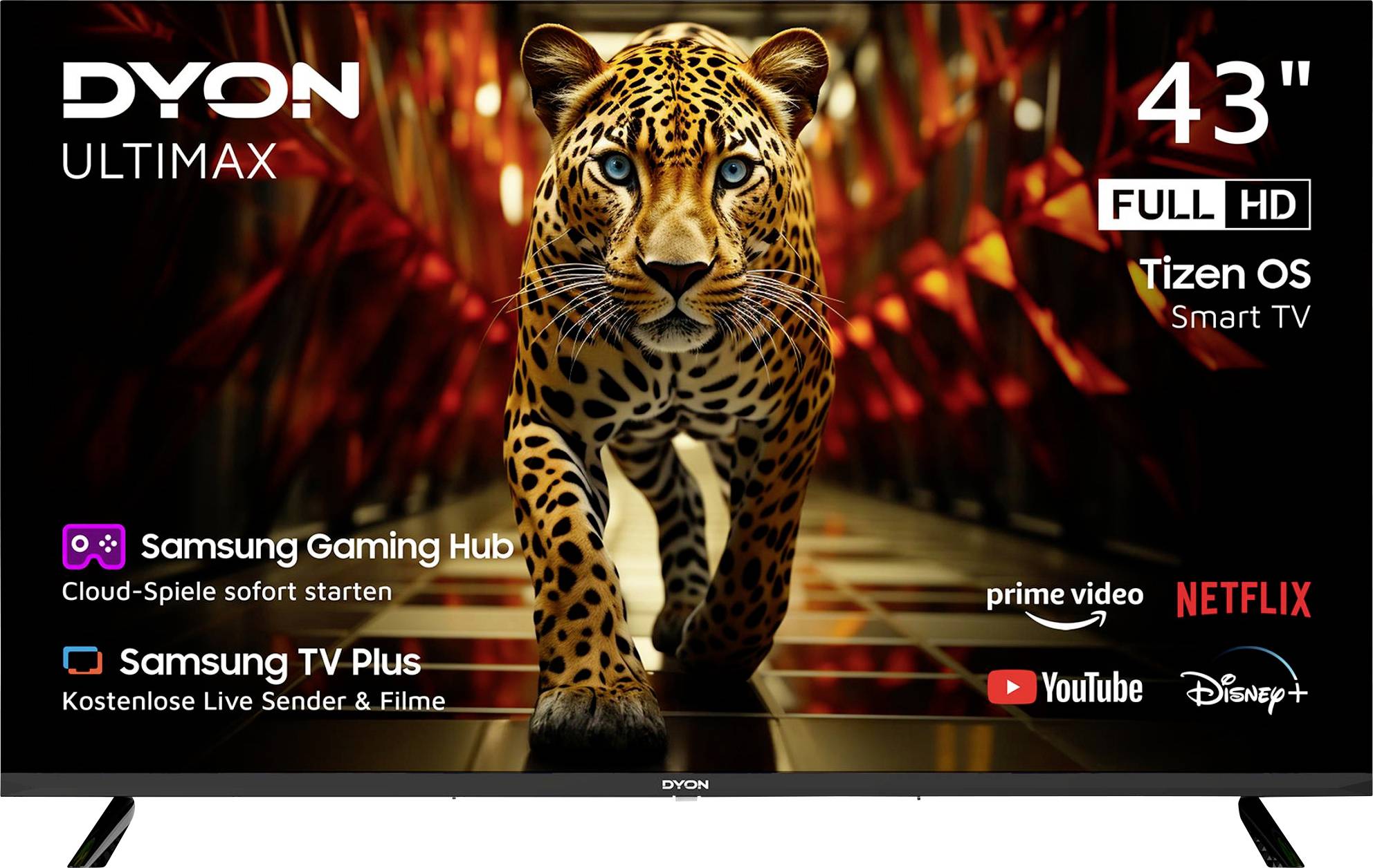 Dyon Ultimax 43F-TI LED-TV 108 cm 43 Zoll EEK E (A - G) DVB-T2