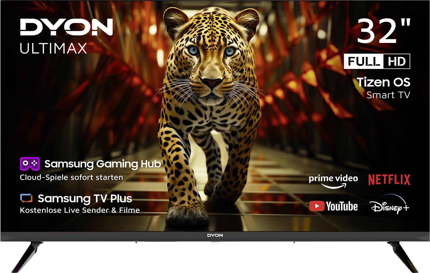 Dyon Ultimax 32F-TI LED-TV 80 cm 32 Zoll EEK F (A - G) DVB-T2