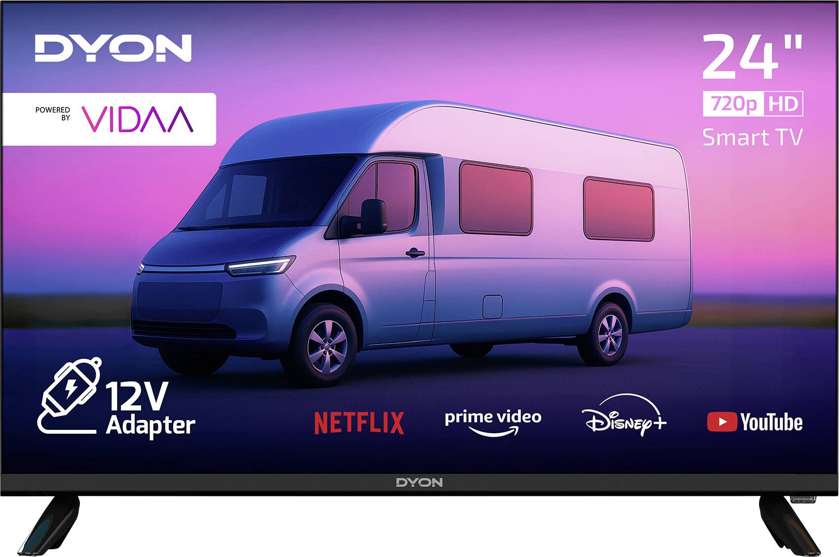 Dyon DYON SMART 24 VX-V LED-TV 60.0 cm 24 Zoll EEK E (A - G)