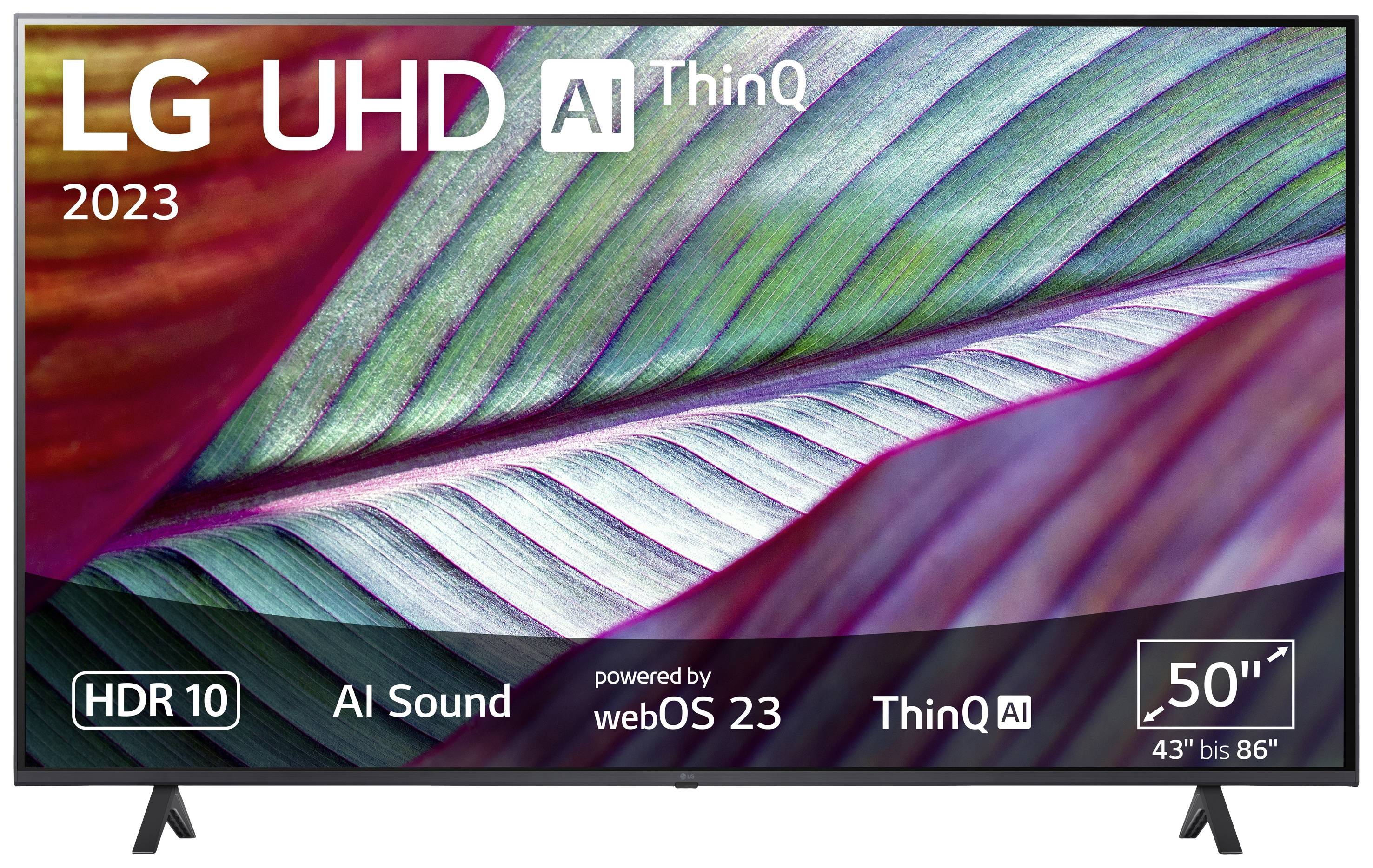 LG Electronics 50UR78006LK.AEUD LCD-TV 127 cm 50 Zoll EEK F (A - G) CI+