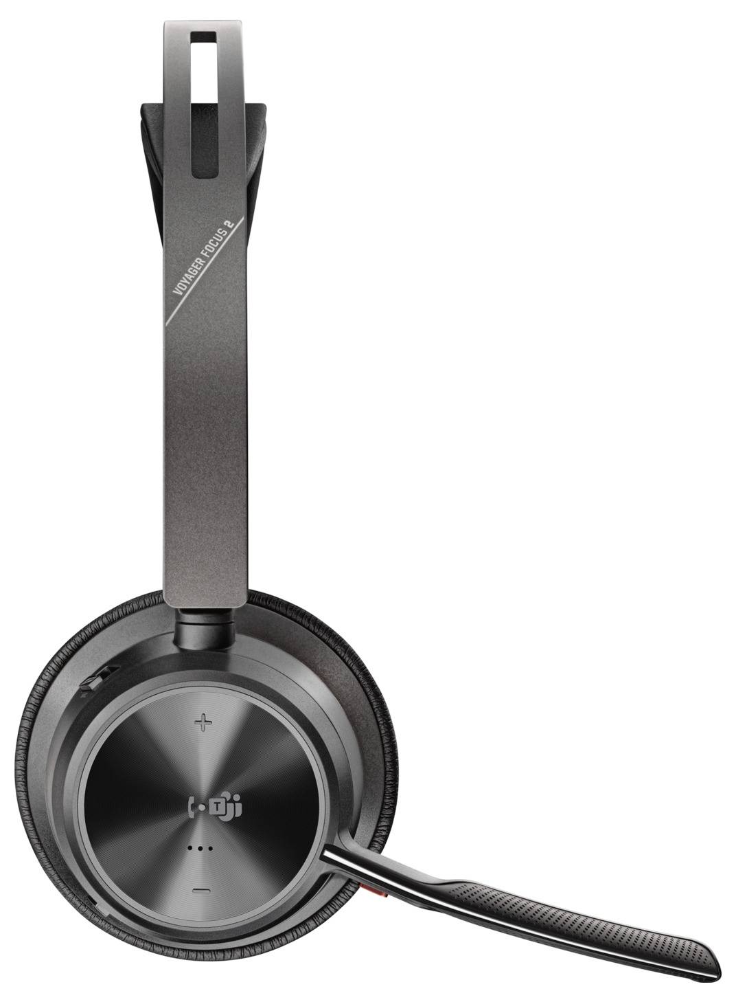 HP Headset On Ear Bluetooth Noise Cancelling Voyager Focus 2 Stereo Schwarz