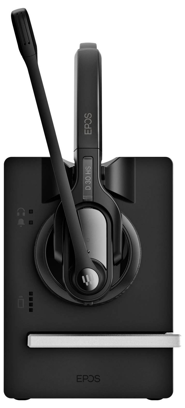 DECT Stereo Schwarz Headset