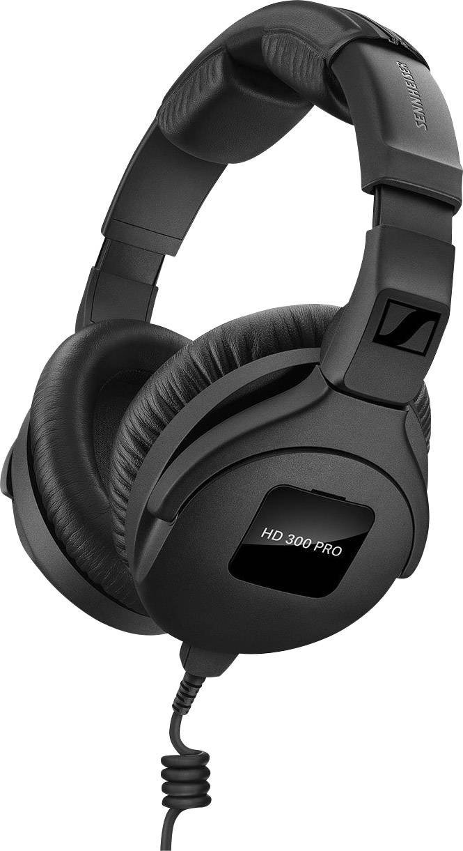 Sennheiser HD 300 Pro Over Ear Kopfhörer kabelgebunden Schwarz Faltbar HiFi