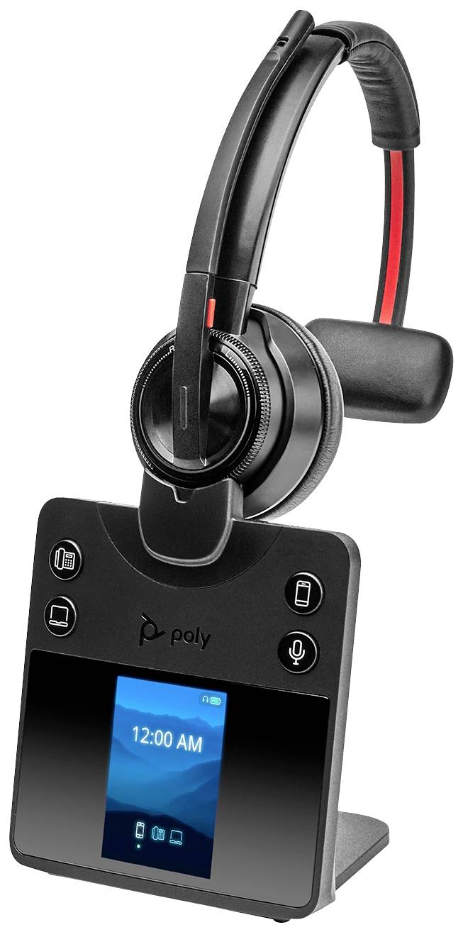 Bluetooth® Mono Schwarz Noise Cancelling Computer