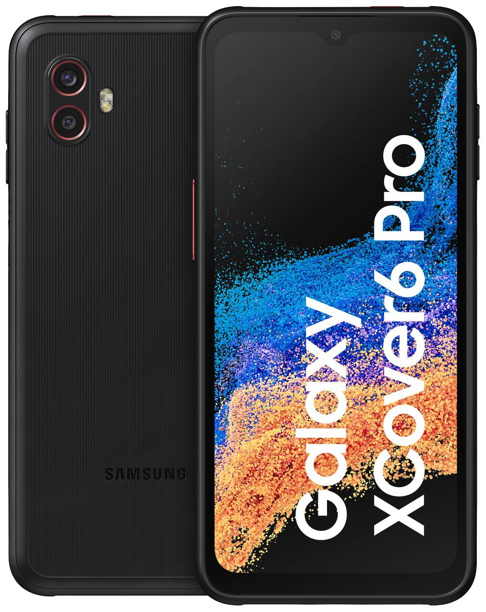Samsung Outdoor Smartphone 128 GB Octa Core XCover6 Pro Enterprise Schwarz 6.6 Zoll