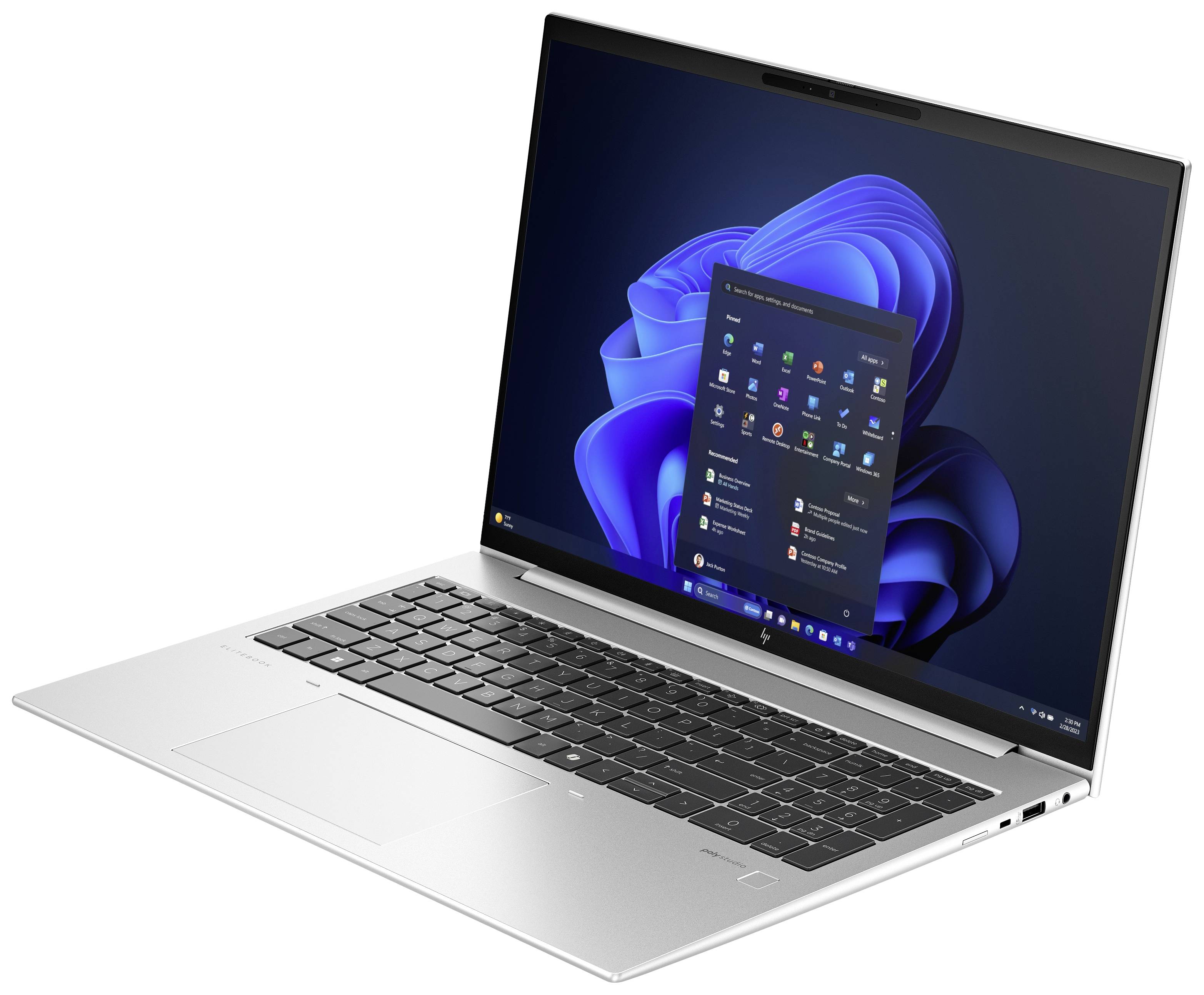 QWERTZ AMD Radeon 740M Silber A26