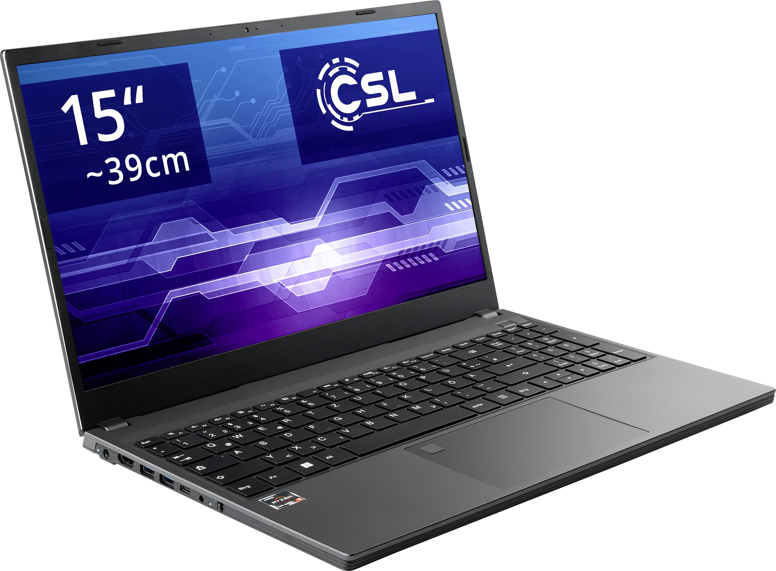 CSL Computer Notebook R'Evolve C15 5500U 38.1 cm (15 Zoll) Full HD AMD Ryzen 5 5500U 16 GB RAM 500 GB SSD Deutsch
