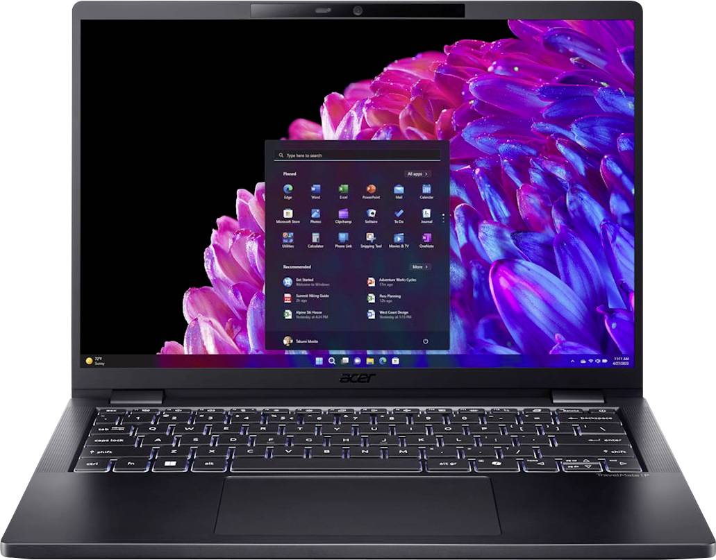 Acer Notebook 35.6 cm (14 Zoll) WUXGA Intel® Core™ Ultra 5 125H 32 GB RAM 1000 GB SSD Deutsch