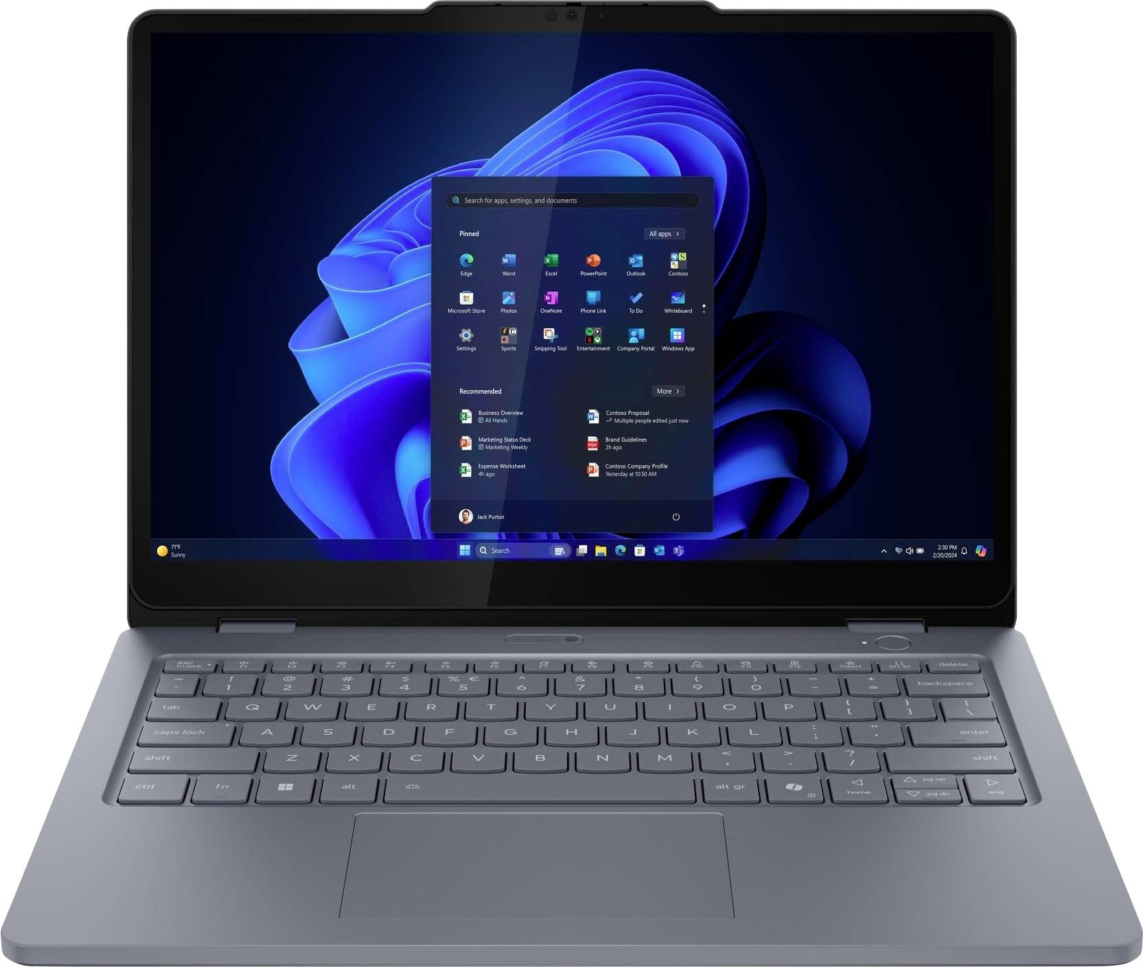 Lenovo Notebook 83M90000GE 33.8 cm (13.3 Zoll) WUXGA Intel® Core™ 5 120U 16 GB RAM 512 GB SSD Deutsch