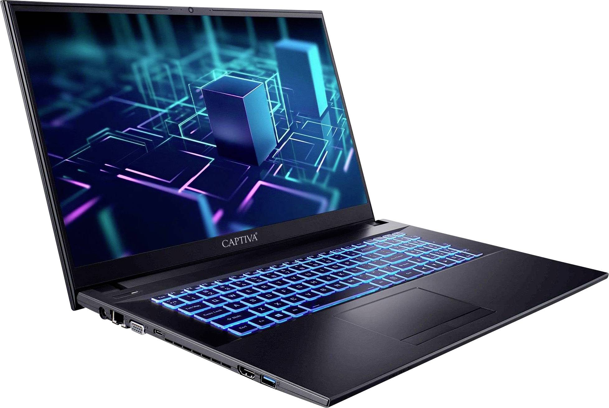 Captiva Notebook BJ7 70IO 23V1 43.9 cm (17.3 Zoll) Full HD Intel® Core™ i7 i7-1255U 32 GB RAM 500 GB SSD Deutsch