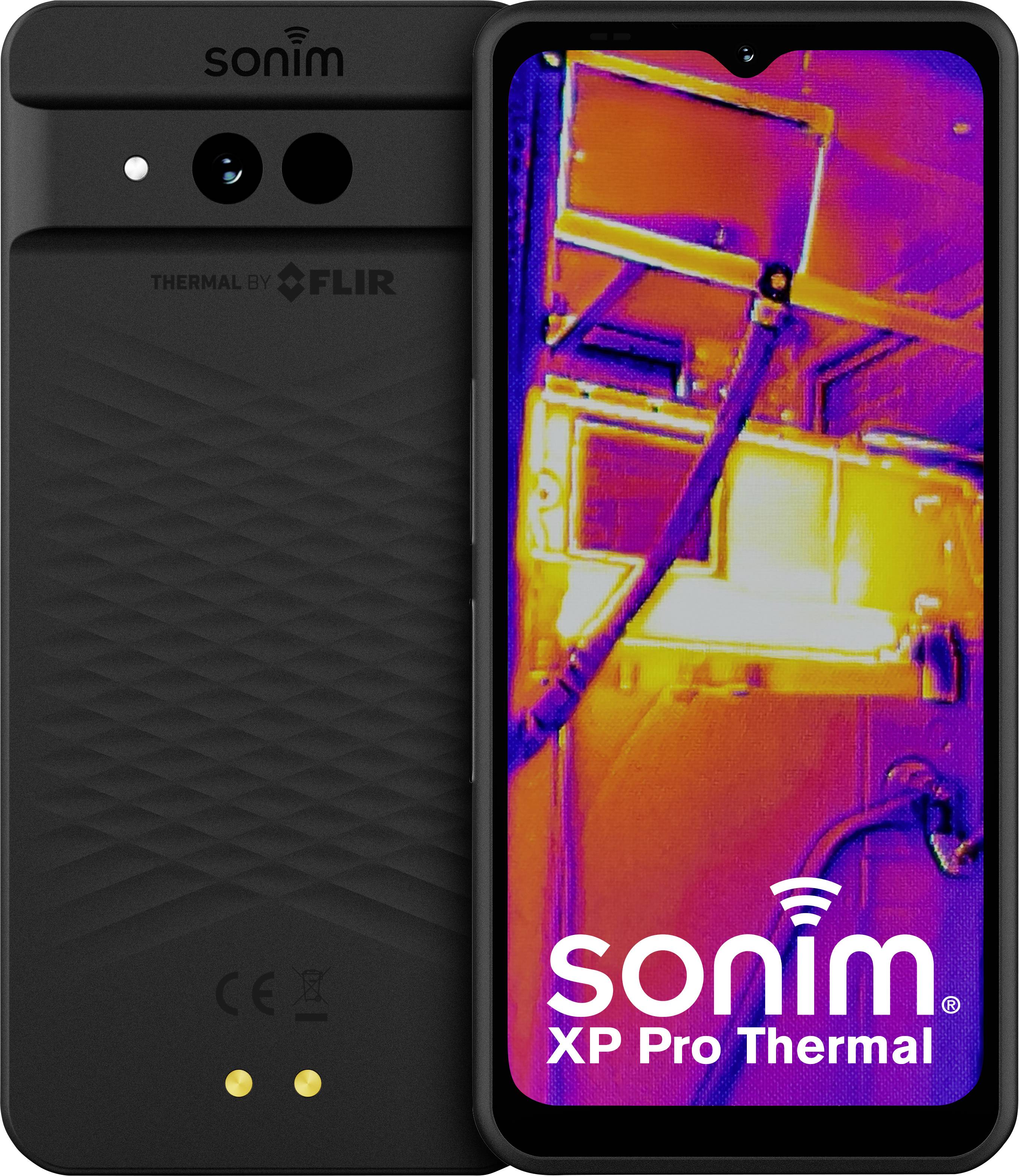 Sonim XP Pro Thermal 256 GB Schwarz EEK C (A - G) 16.7 cm (6.58 Zoll) Smartphone