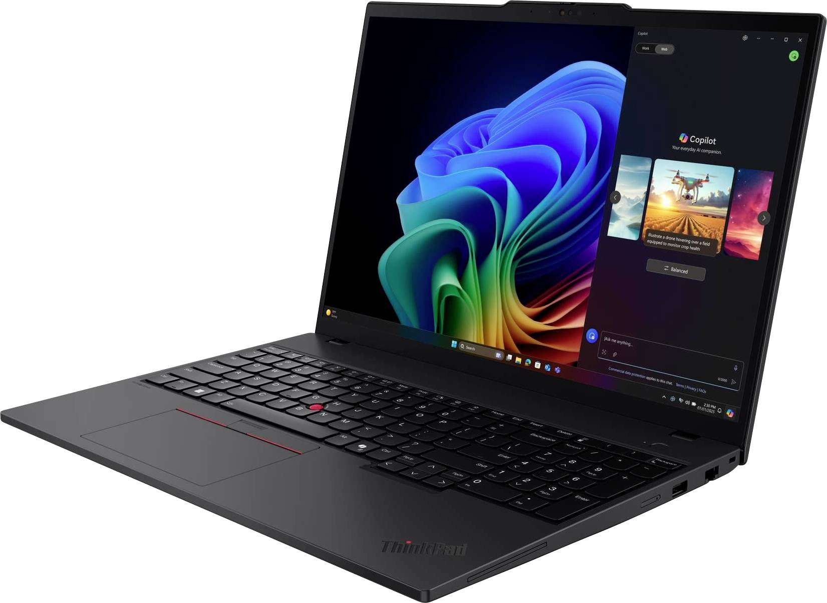 Lenovo Notebook 21QN005MGE 40.6 cm (16 Zoll) WUXGA AMD Ryzen AI 7 350 64 GB RAM 1 TB SSD Deutsch
