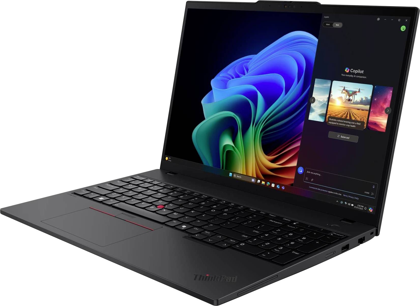Lenovo Notebook 21QN005GGE 40.6 cm (16 Zoll) WUXGA AMD Ryzen AI 5 340 32 GB RAM 1 TB SSD Deutsch