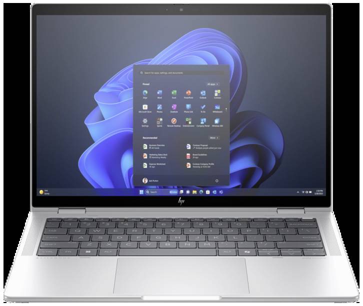 HP 2-in-1 Notebook / Tablet Elite x360 1040 G11 35.6 cm (14 Zoll) WUXGA Intel® Core™ Ultra 7 155H 16 GB RAM 512 GB SSD D