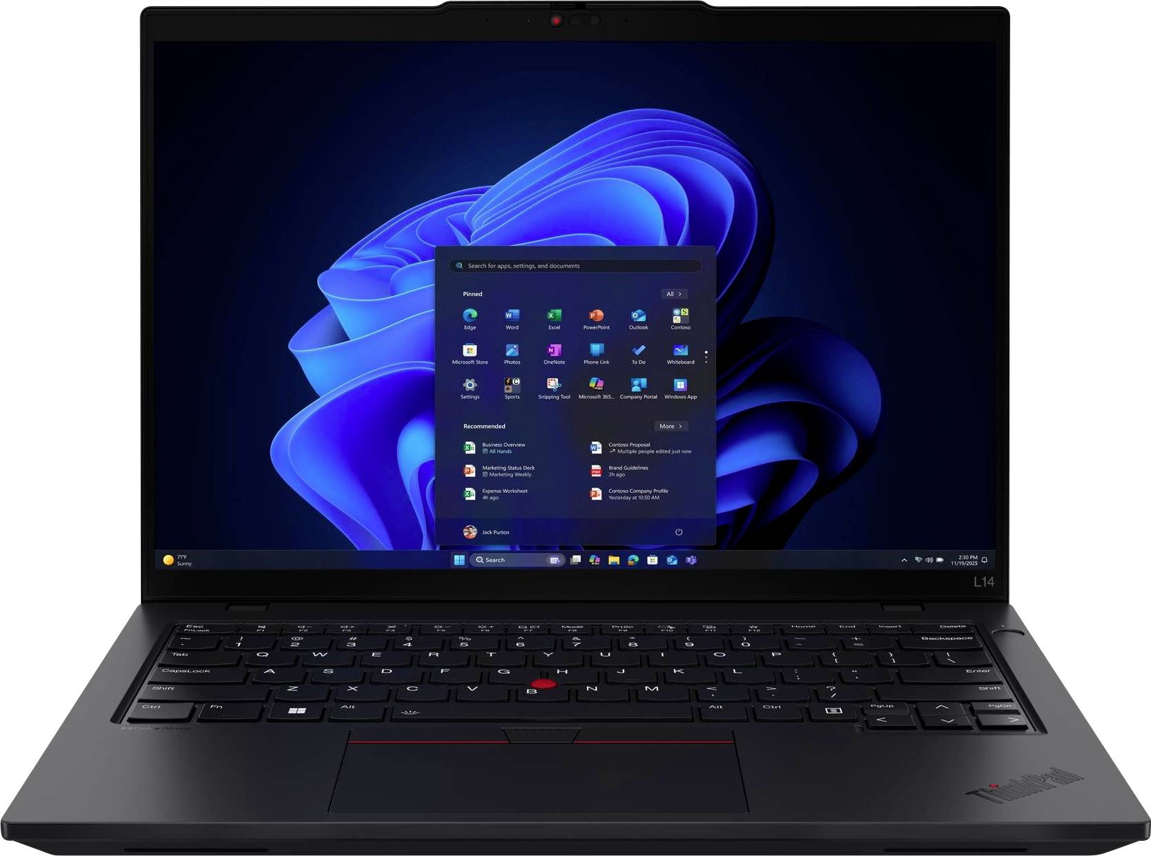Lenovo Notebook 21S80007GE 35.6 cm (14 Zoll) WUXGA AMD Ryzen 5 Pro 215 16 GB RAM 512 GB SSD Deutsch