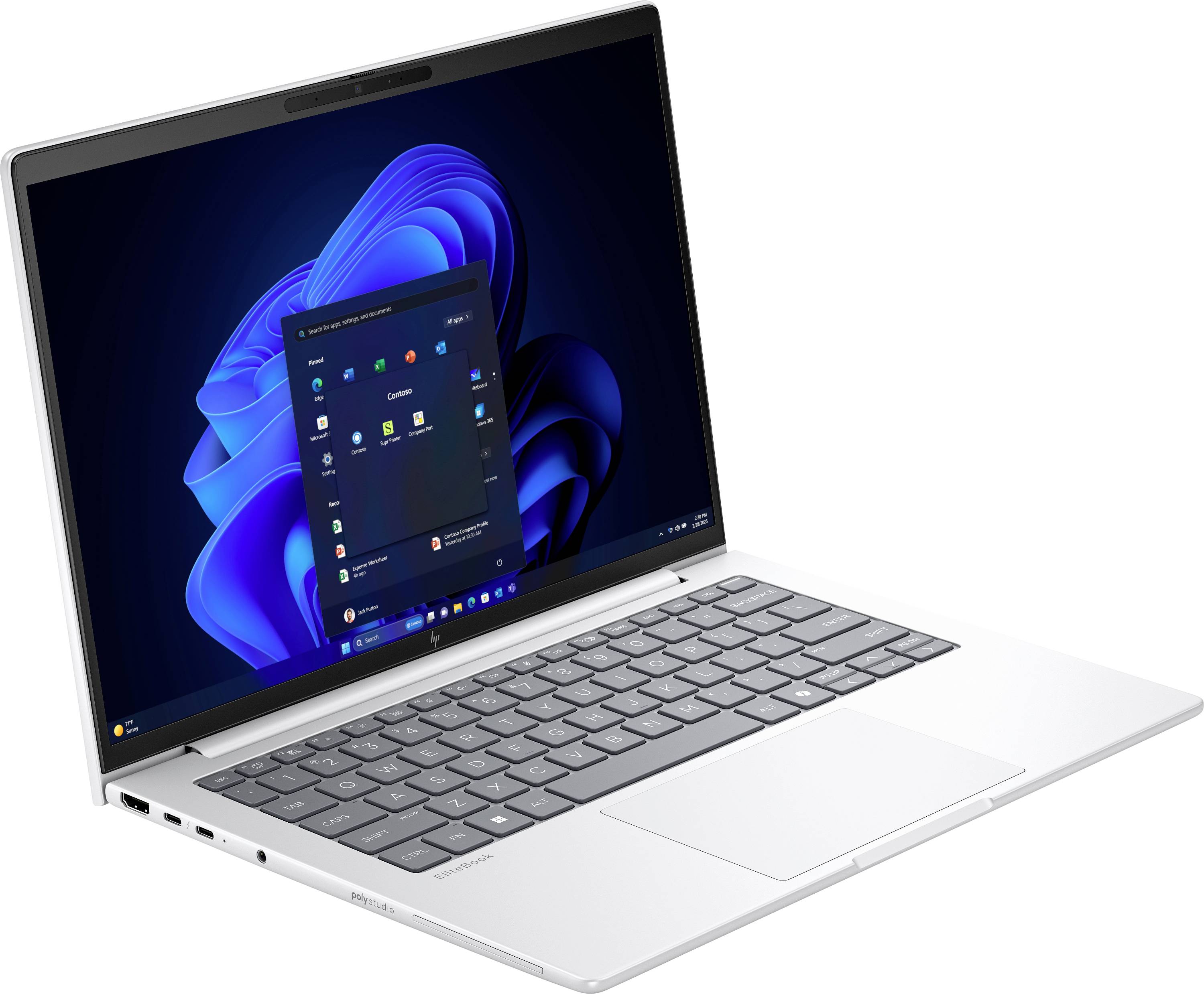 HP Notebook EliteBook 8 G1i 35.6 cm (14 Zoll) WUXGA Intel® Core™ Ultra 7 (Series 2) 255U 32 GB RAM 1 TB SSD Deutsch