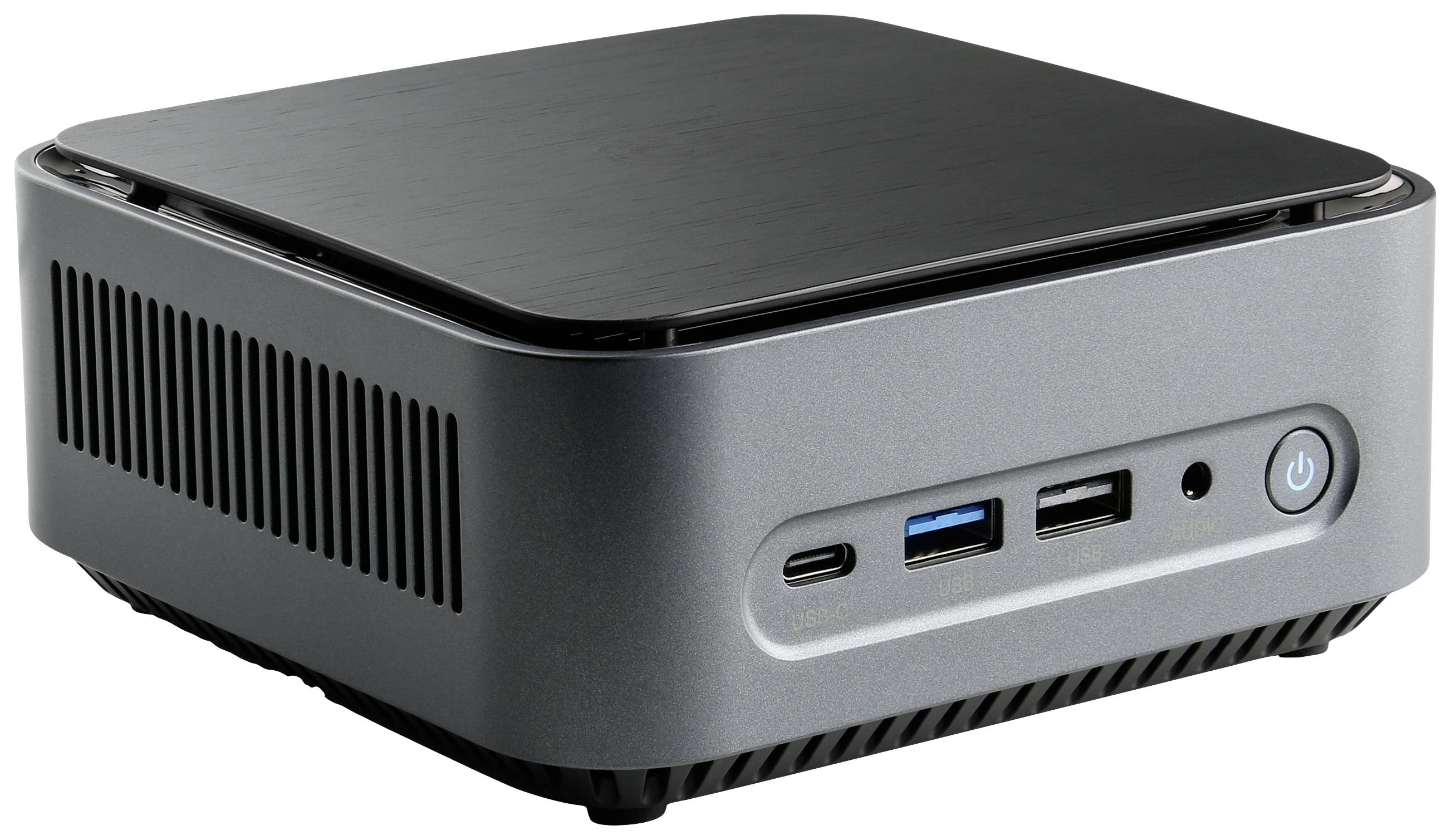 CSL Computer Mini PC Narrow Box Premium Intel® N N200 3.7 GHz 16 GB RAM 1 TB SSD Intel UHD Graphics Win 11 Pro 90664