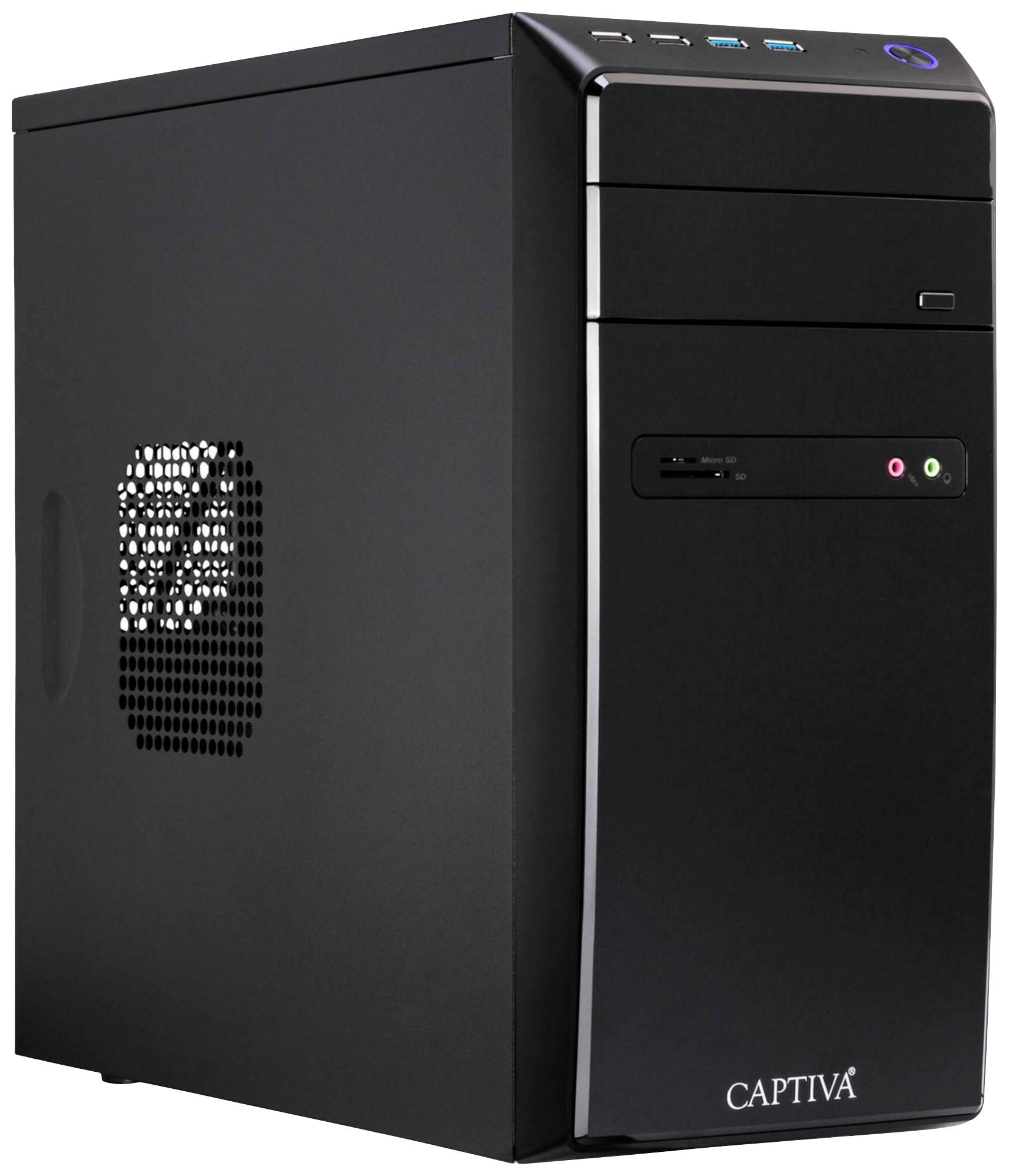 Captiva Desktop PC B6I 23V1 Intel® Core™ i5 i5-12400 4.4 GHz 16 GB RAM 500 GB SSD Intel UHD Graphics Win 11 Home 71125