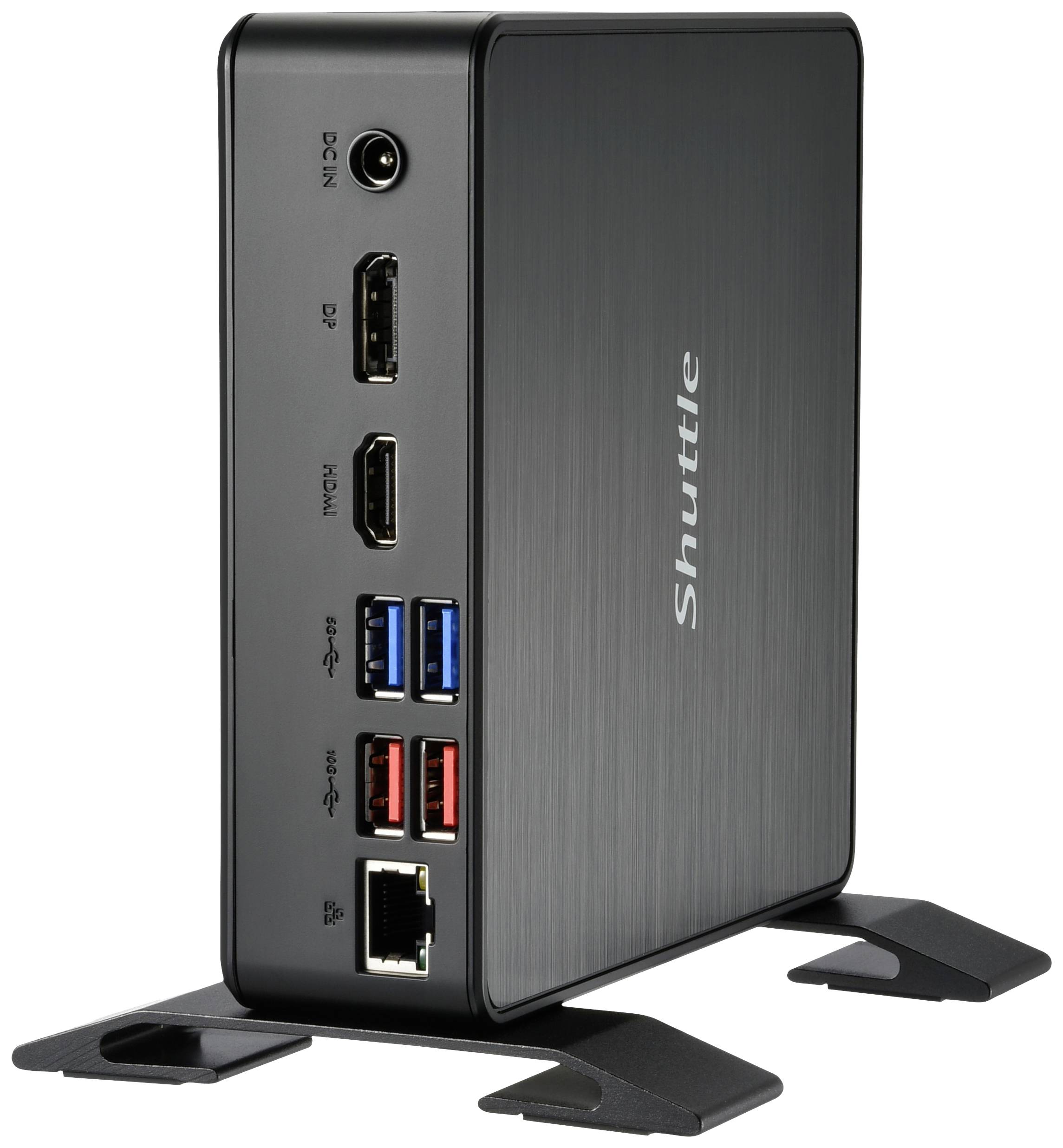 Shuttle Barebone XPC nano NC4010XA Intel 7305 2.5 cm (1 Zoll) Intel® Celeron® 7305 4.4 GHz 4 GB RAM Intel UHD Graphics 6