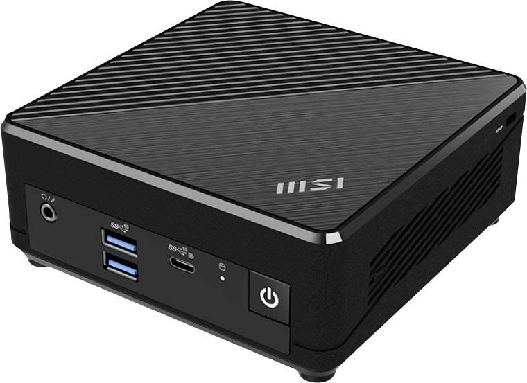 MSI Mini PC Cubi N ADL S-254AT Intel® N N200 3.7 GHz 4 GB RAM 128 GB SSD 00B0A921-254