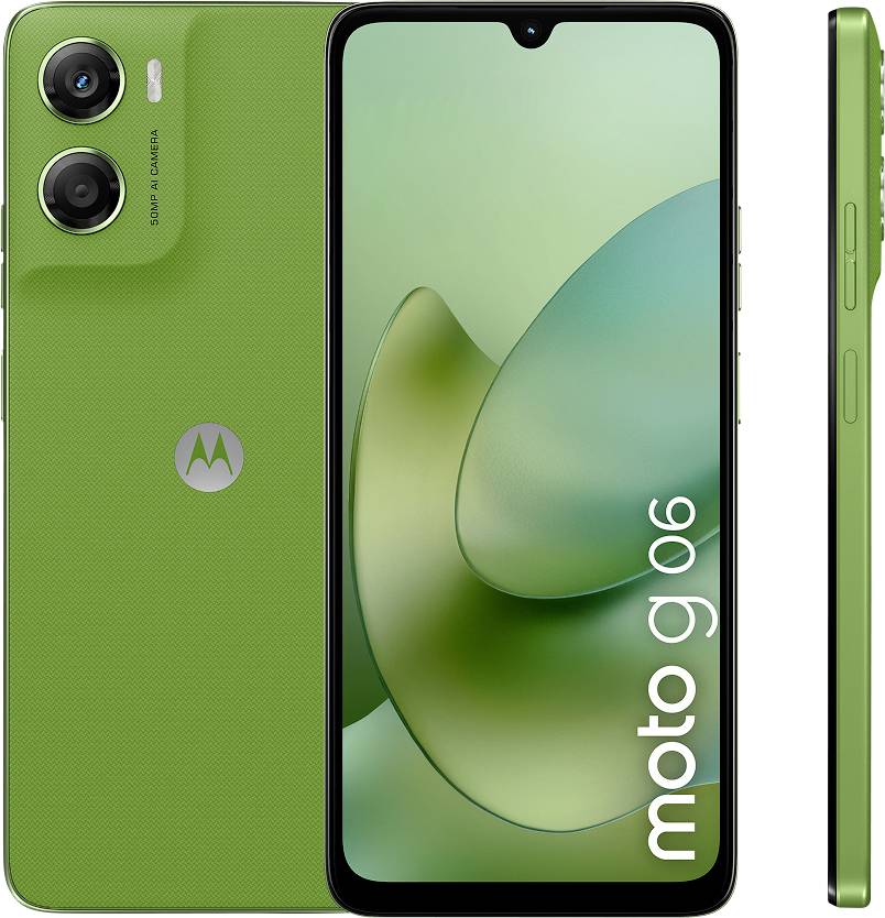 Motorola g06 256 GB Grün EEK A (A - G) 17.5 cm (6.88 Zoll) Smartphone