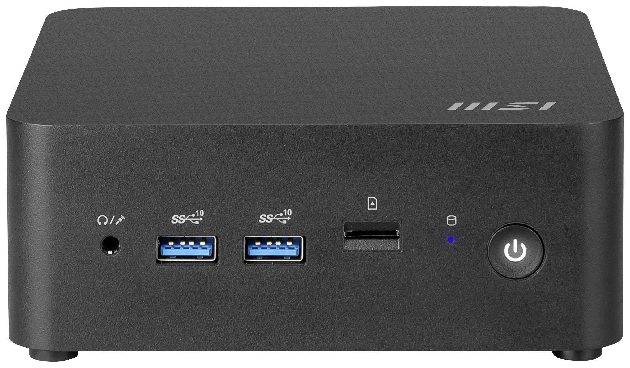MSI Mini PC Cubi NUC 1MG-021DE Intel® Core™ 5 5-120U 5.0 GHz 8 GB RAM 512 GB SSD Win 11 Pro 00B0B111-021