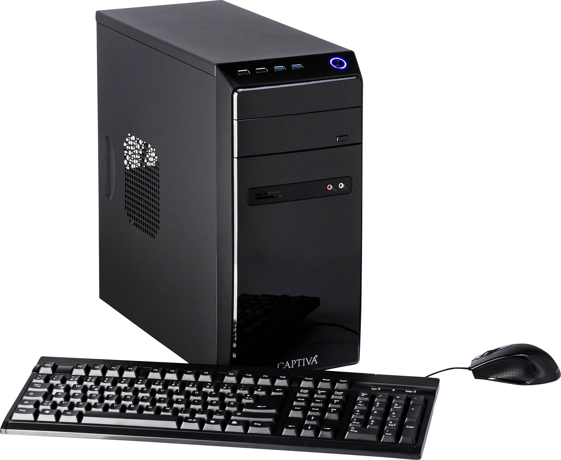 Captiva Desktop PC Power Starter R65-279 AMD Ryzen 5 A520 16 GB RAM 1 TB SSD 65279