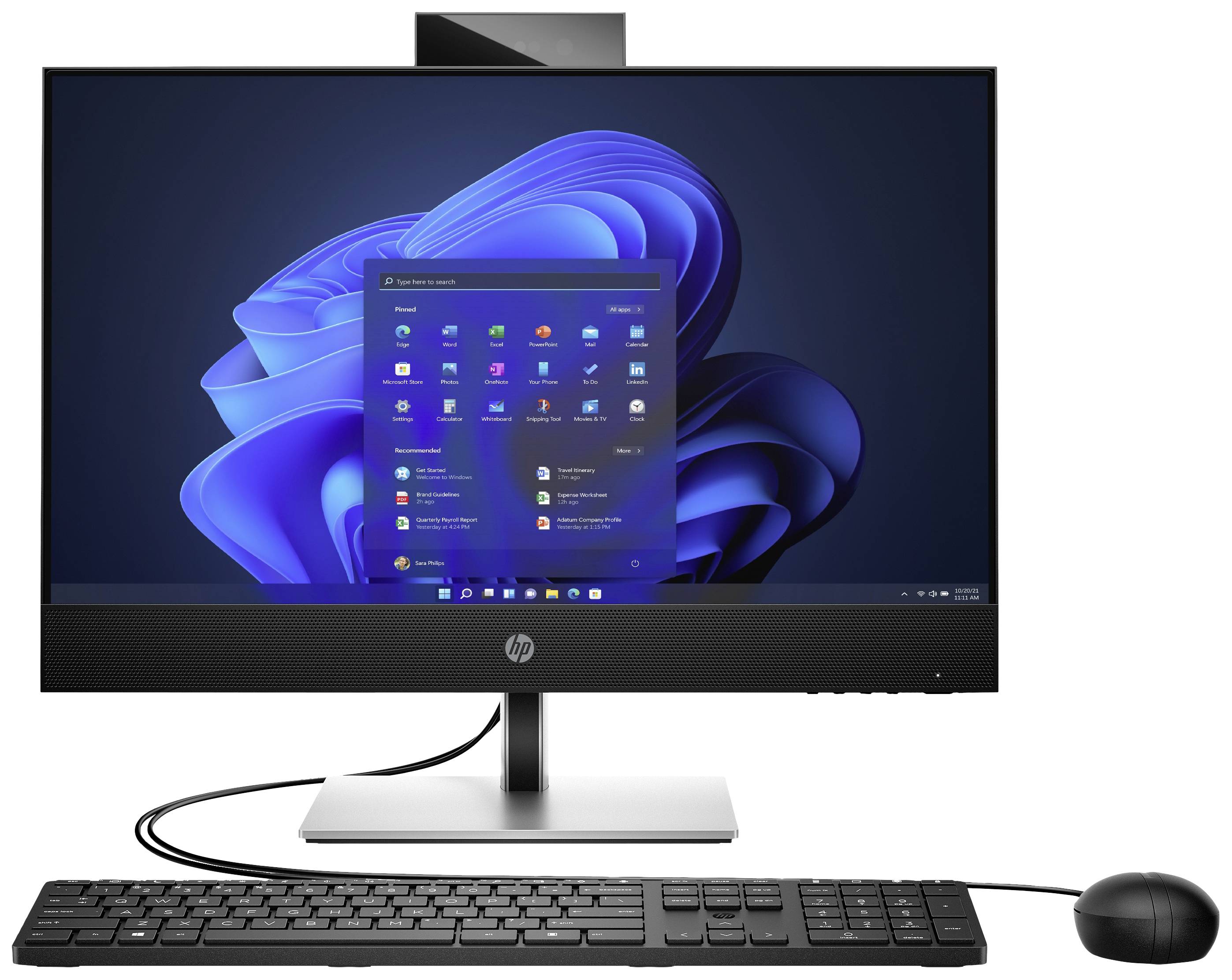 HP All-in-One PC ProOne 440 G9 AiO 60.5 cm (23.8 Zoll) Full HD Intel® Core™ i5 i5-14500T 4.8 GHz 16 GB RAM 512 GB SSD In