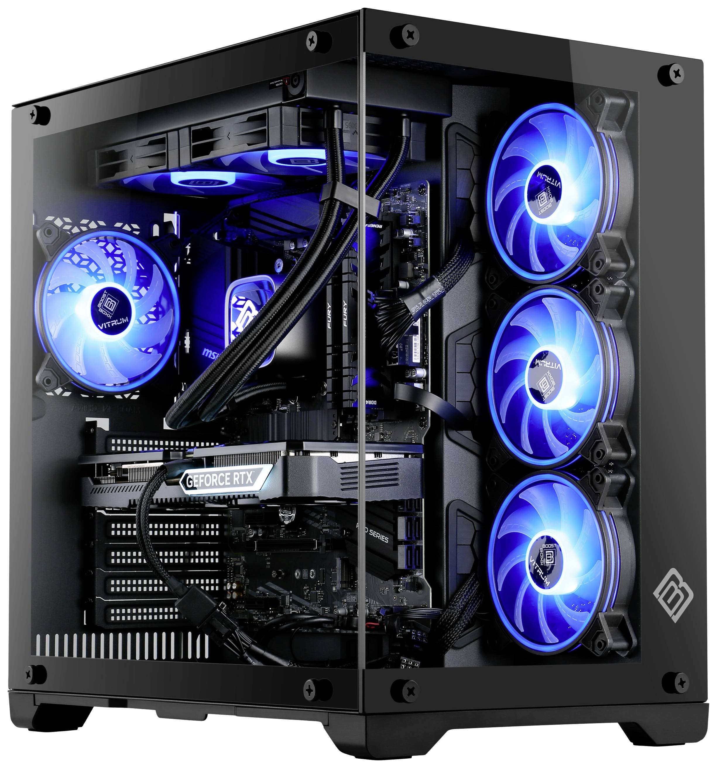 CSL Computer Gaming PC M10460 Intel® Core™ i7 13700F 5.2 GHz 16 GB RAM 1000 GB SSD Nvidia GeForce RTX™ 4060 8 GB GDDR6 8