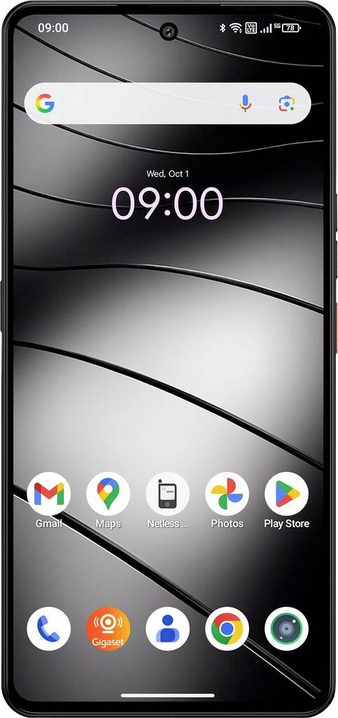 Gigaset GS6 PRO 256 GB Schwarz EEK B (A - G) 16.9 cm (6.67 Zoll) Smartphone