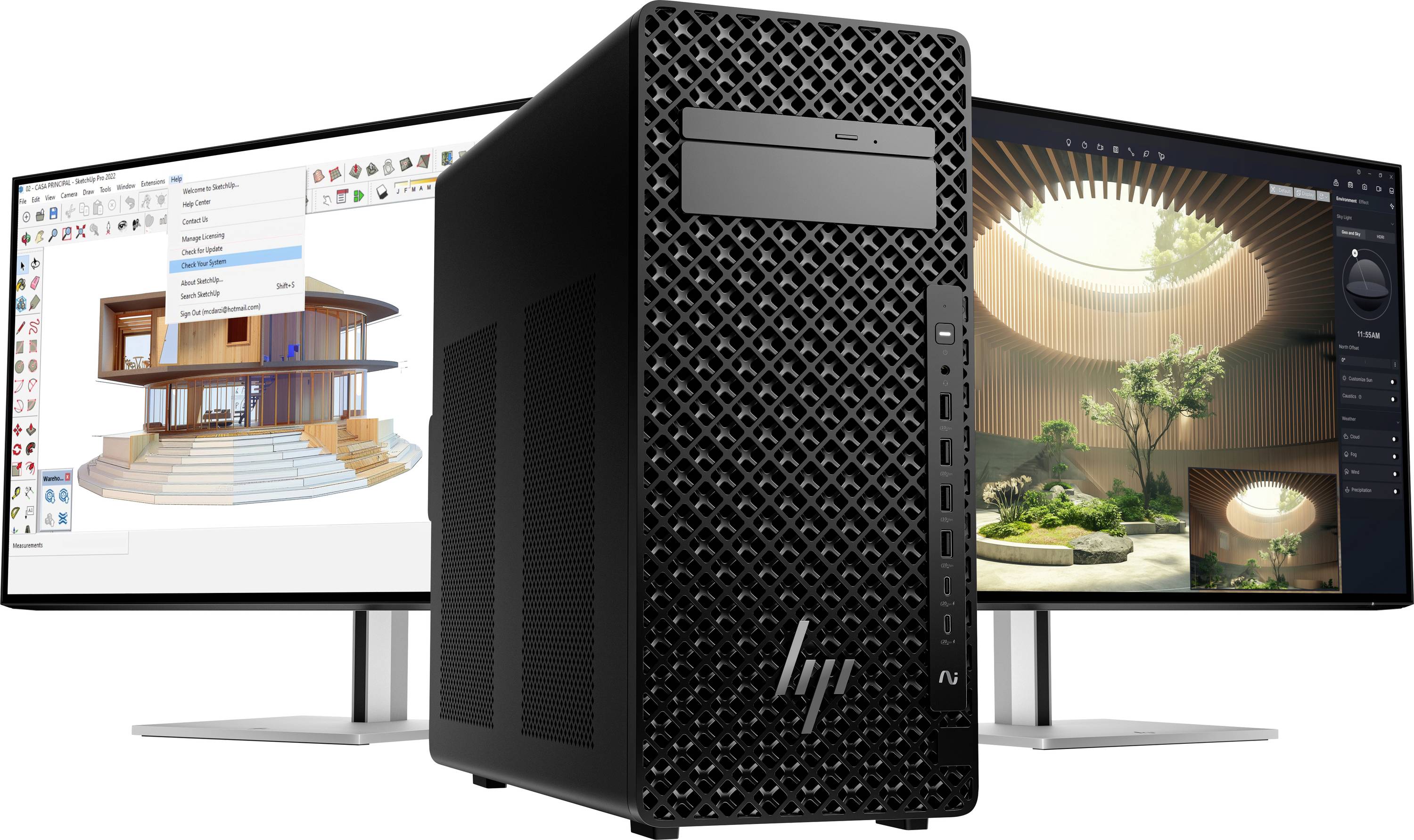 HP Workstation Z2 Tower G1i Intel® Core™ Ultra 7 (Series 2) 265 5.3 GHz 16 GB RAM 512 GB SSD Intel A40MNET