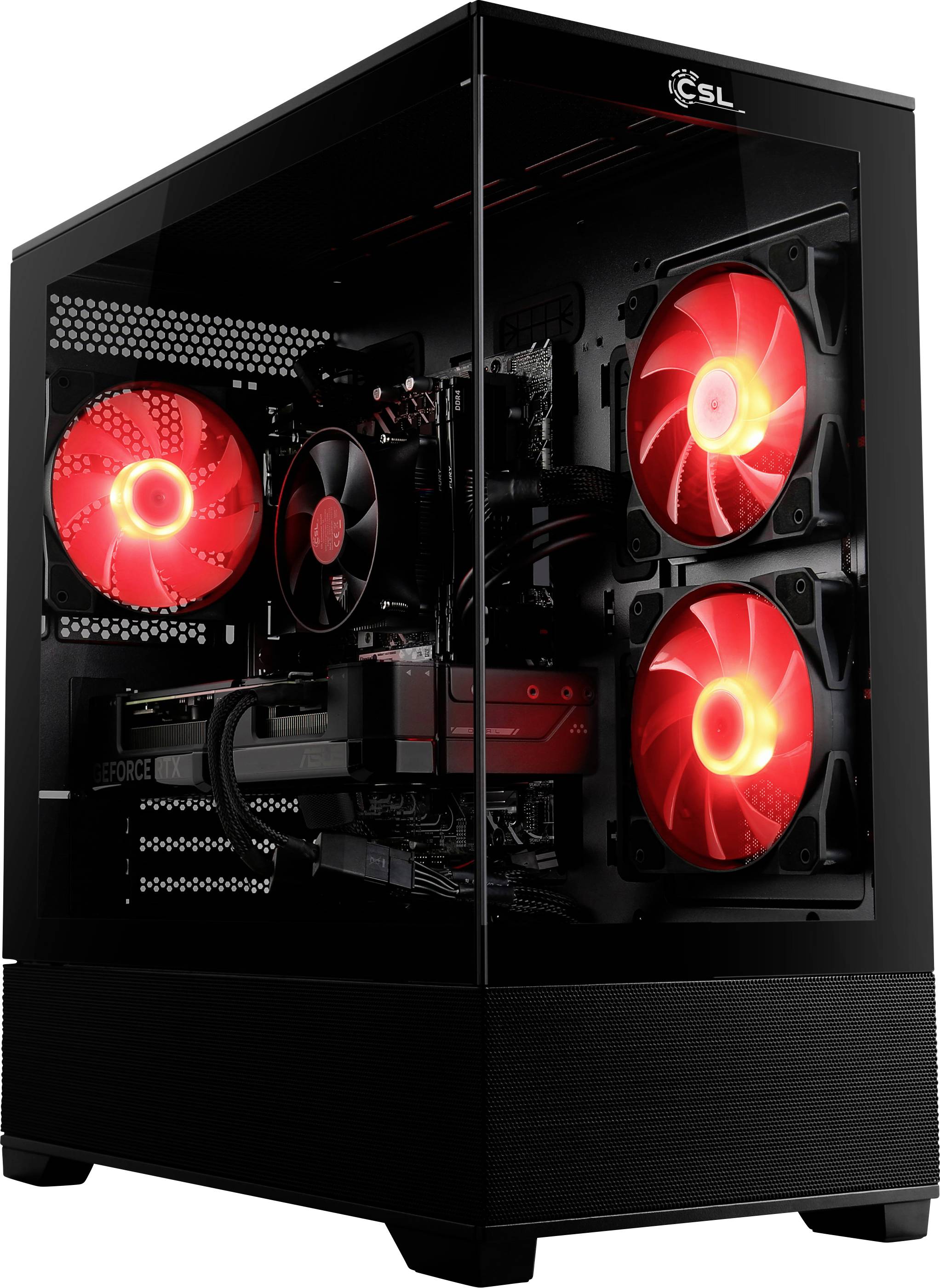 CSL Computer Gaming PC M12180H AMD Ryzen 5 8400F 4.7 GHz 16 GB RAM 1 TB SSD AMD Radeon™ RX 9070 16 GB GDDR6 94875