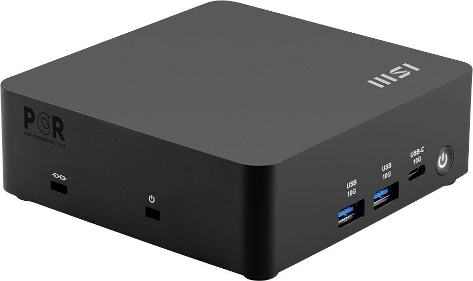 MSI Mini PC Cubi NUC AI 1UMG-022AT Intel® Core™ Ultra 7 155H 4.8 GHz 16 GB RAM 1 TB SSD 00B20911-022
