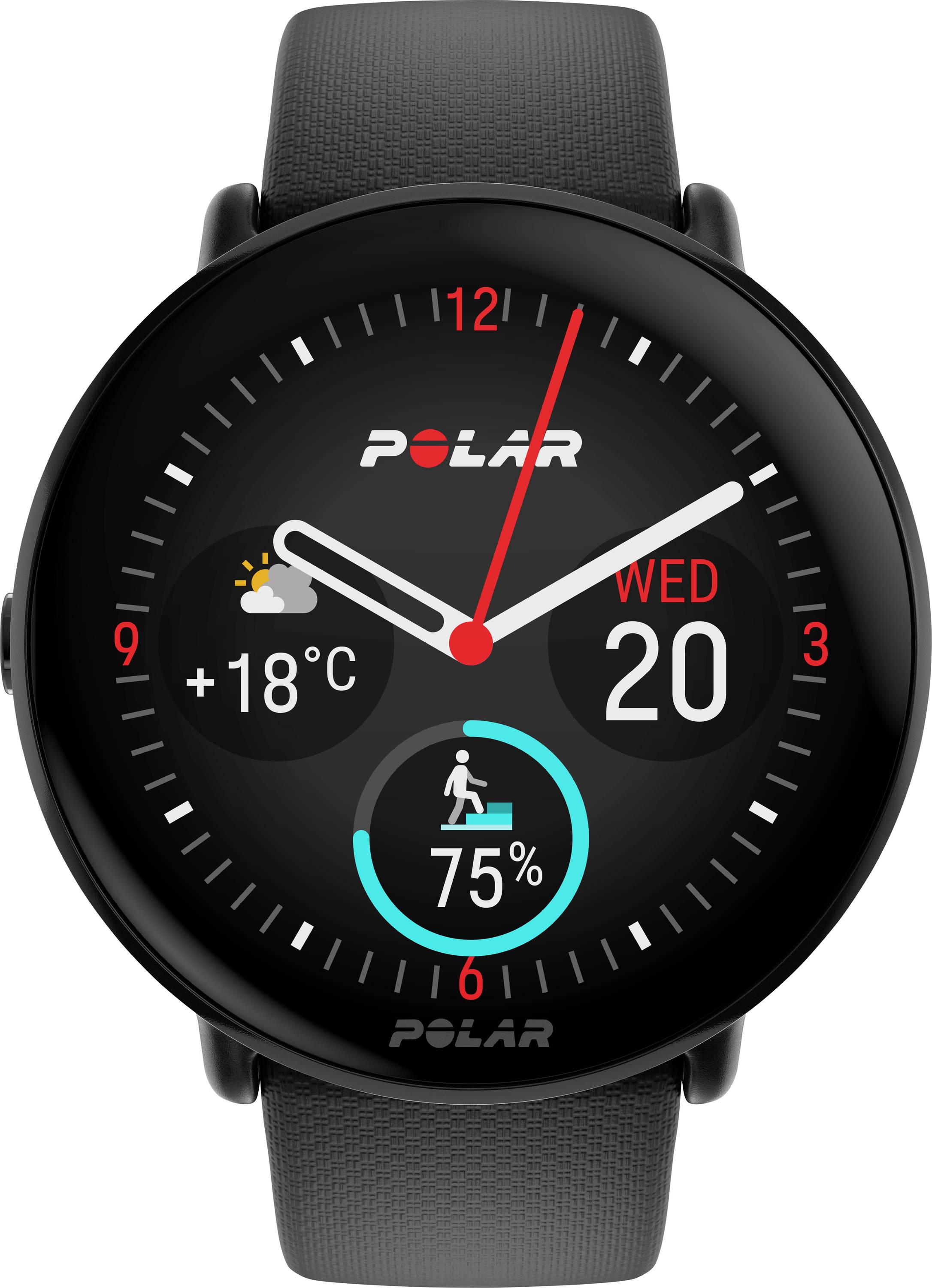 Polar Ignite 3 Sportuhr 43 mm S/L Schwarz - Chipgalaxy Polar Ignite 3 Sportuhr 43 mm S/L Schwarz
