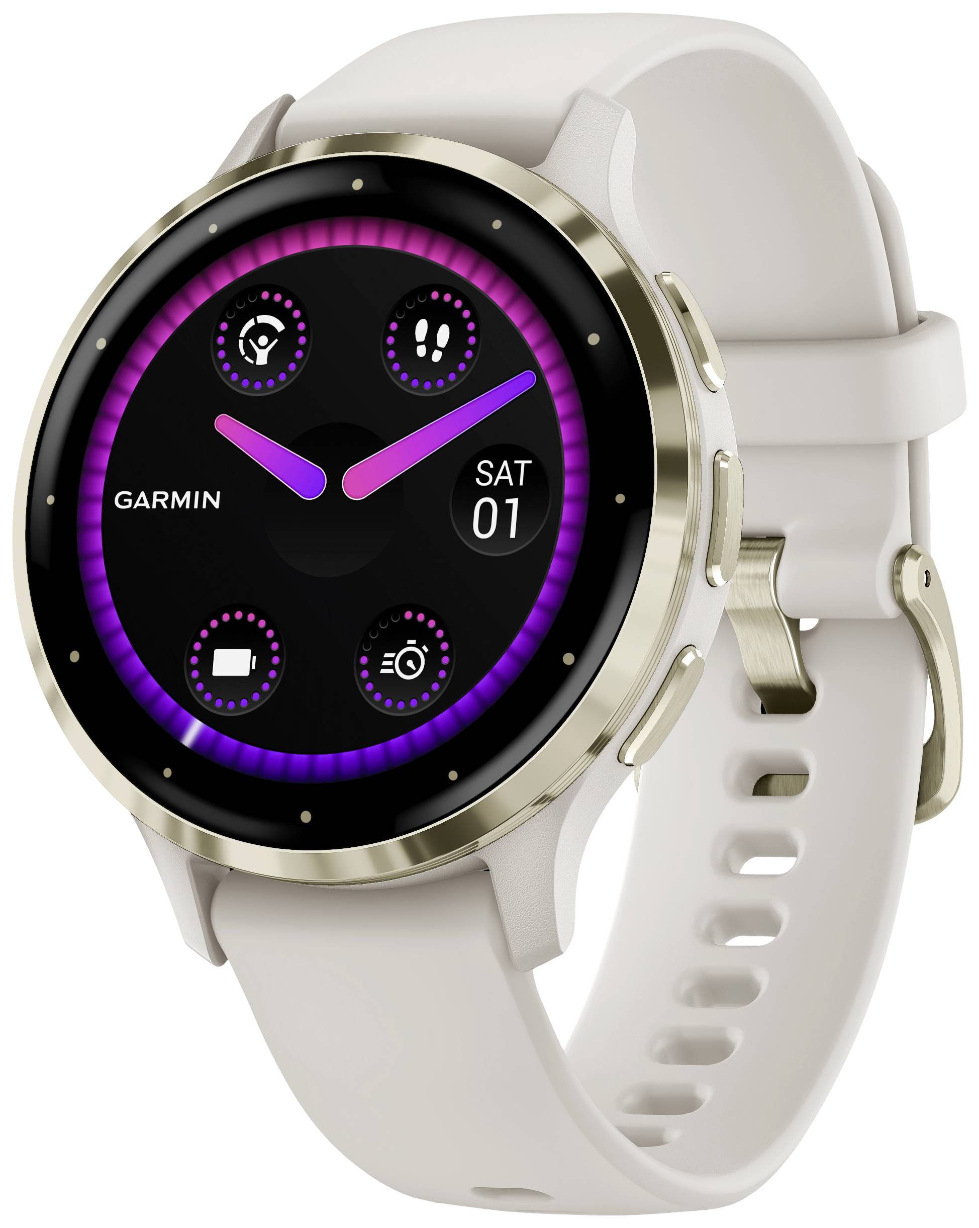 Garmin VENU® 3S Smartwatch 41 mm Elfenbein