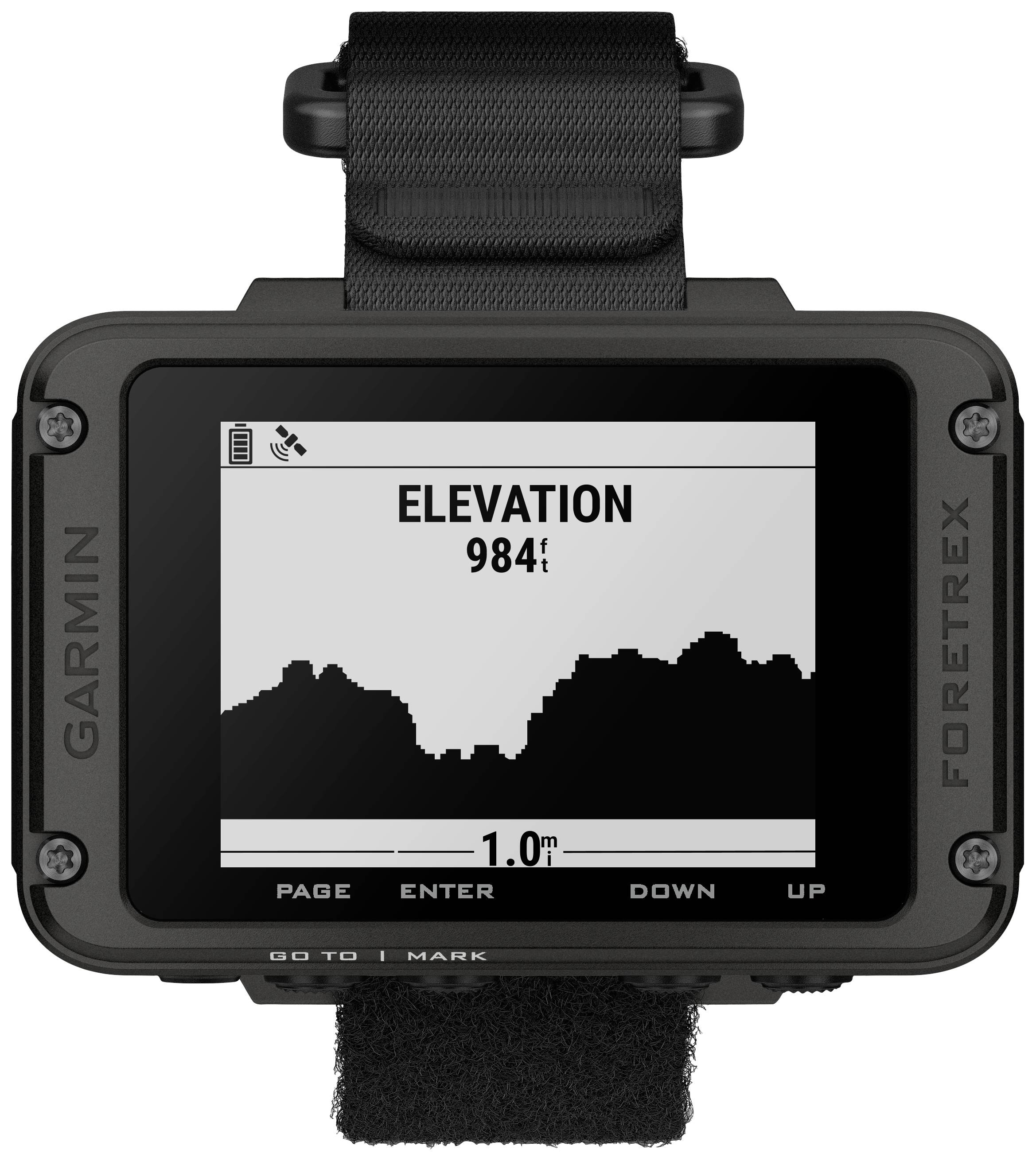 Garmin FORETREX® 801 GPS-Uhr Schwarz - Chipgalaxy Garmin FORETREX® 801 GPS-Uhr Schwarz