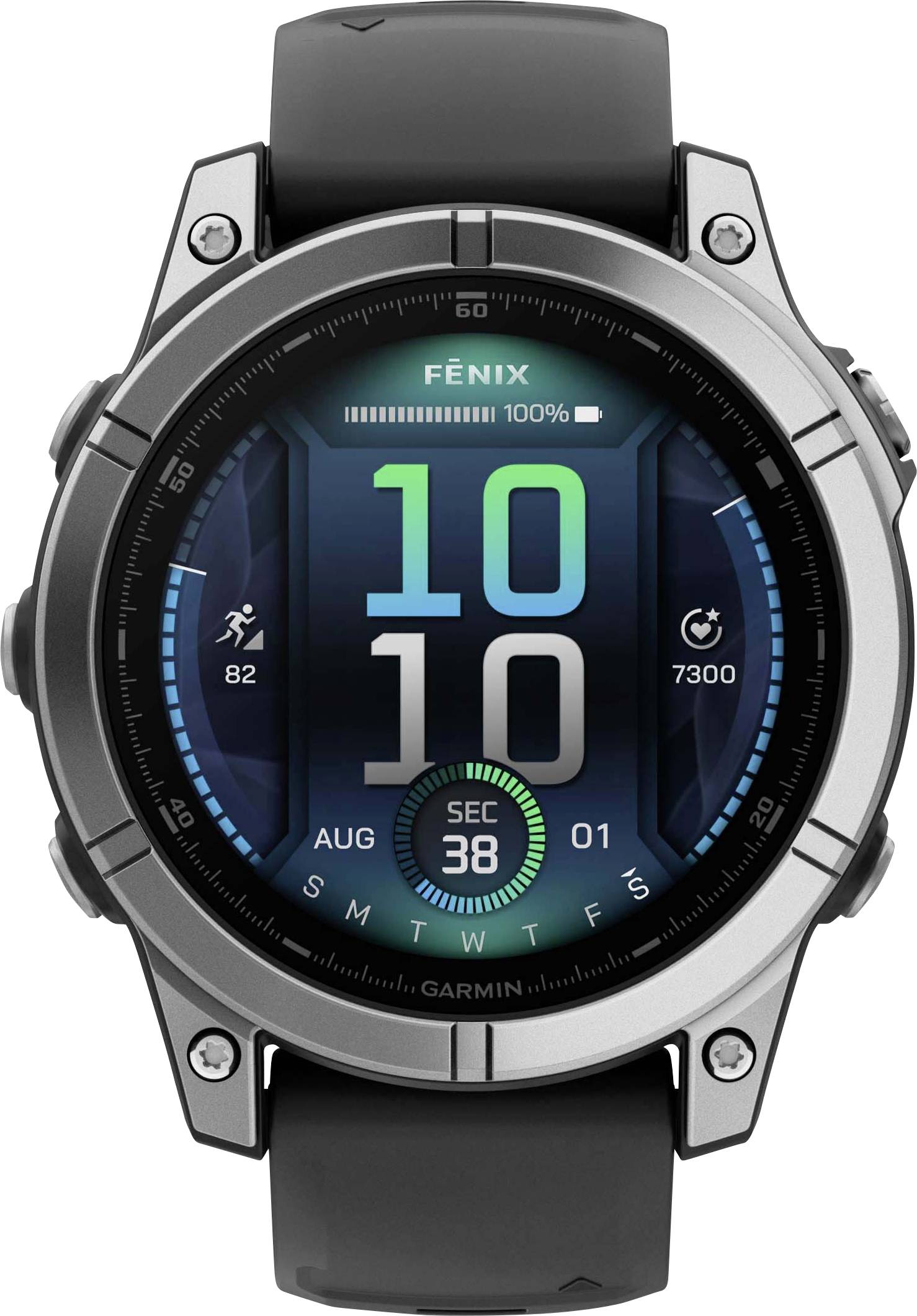 Garmin FENIX® E Smartwatch 47 mm Schwarz