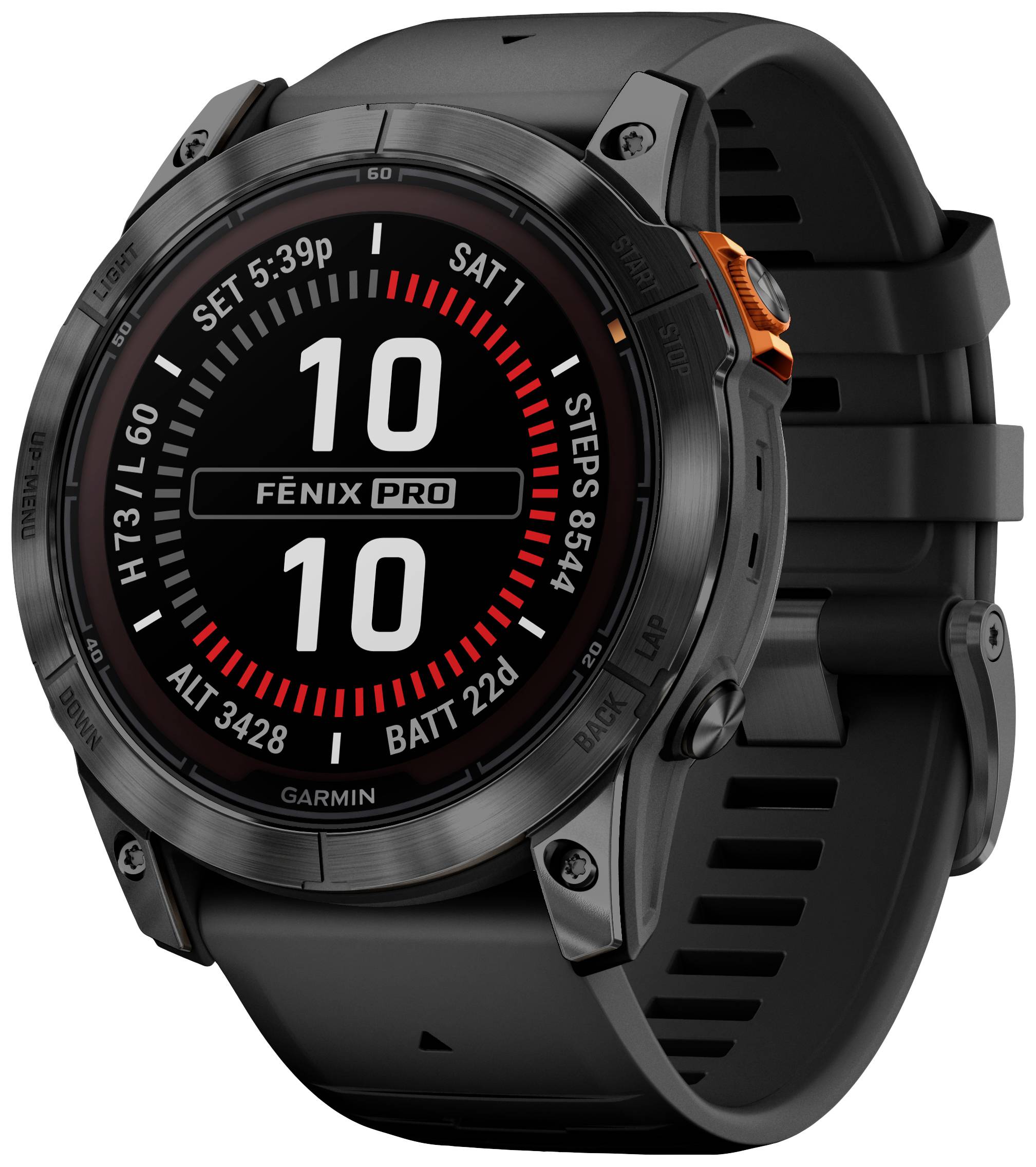 Garmin FENIX® 7X PRO Solar Smartwatch 51 mm Grau