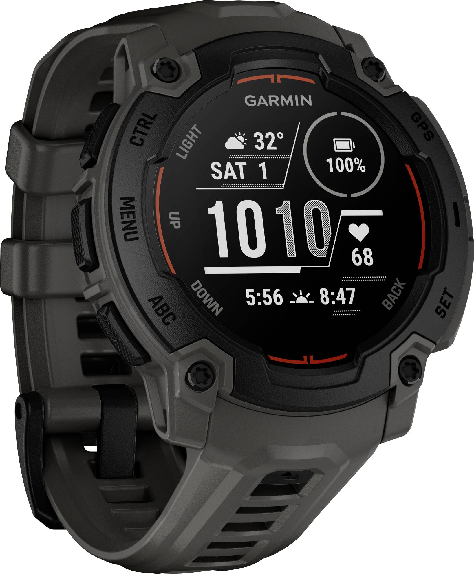 Garmin INSTINCT® E Smartwatch 45 mm Schwarz