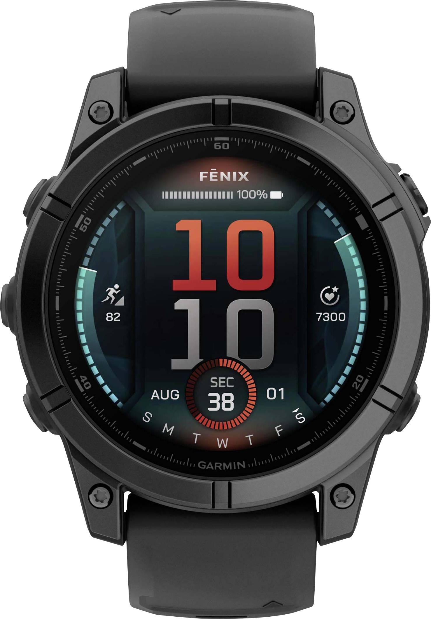 Garmin FENIX® E Smartwatch 47 mm Schwarz