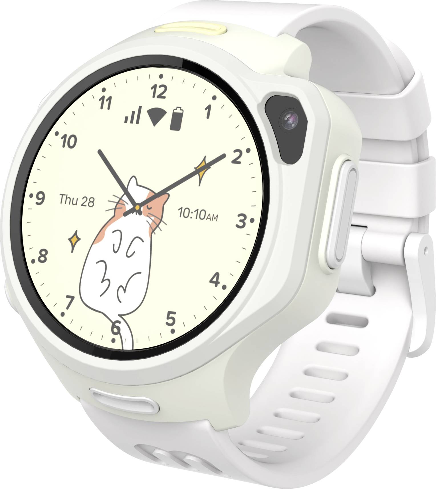 myFirst Kinder-Smartwatch mit Telefonfunktion Fone R2 8 GB Weiß eSIM 605 mAh Akku