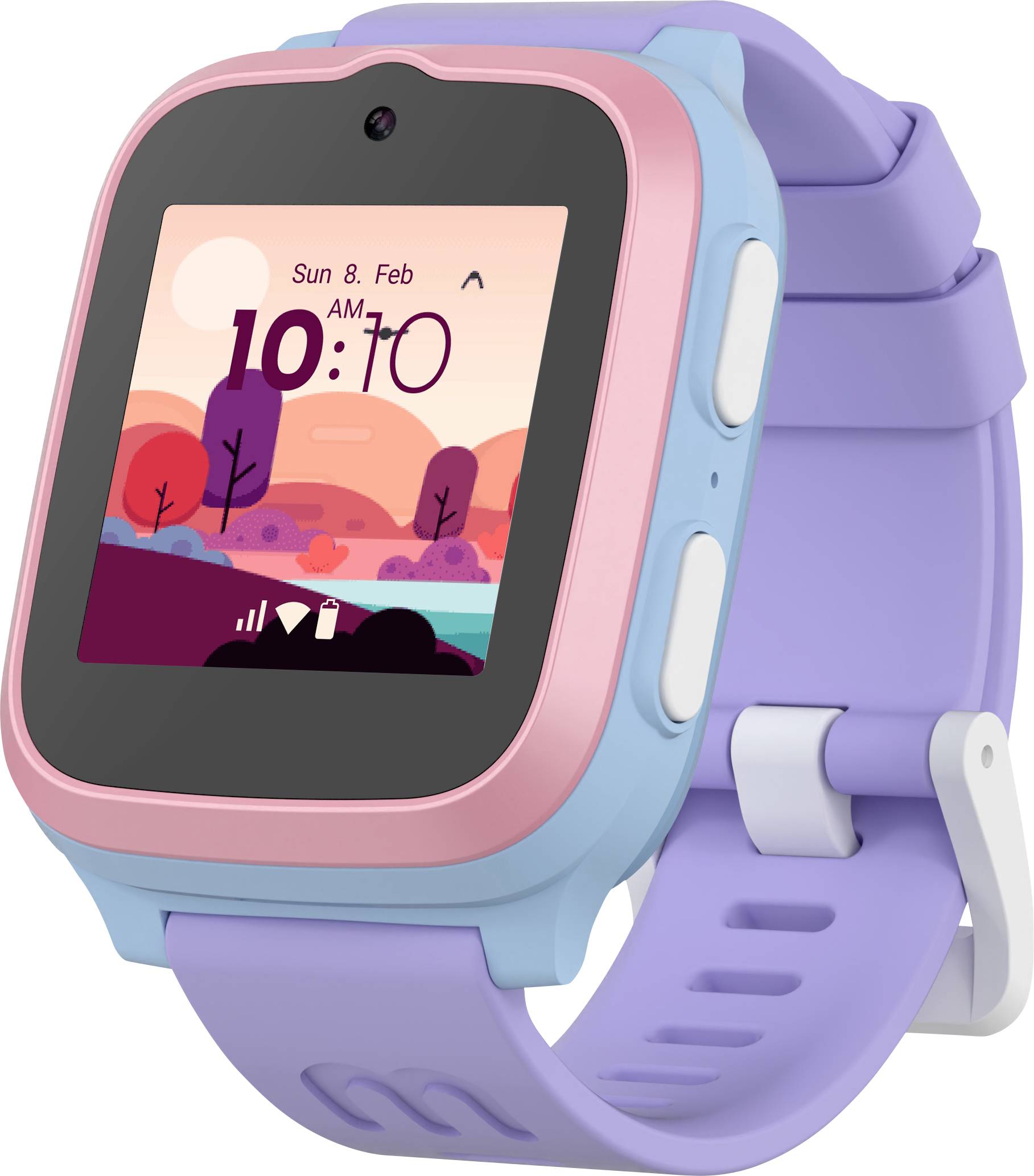 myFirst Kinder-Smartwatch Fone S3 Lila Nano SIM Telefonfunktion 650mAh Akku