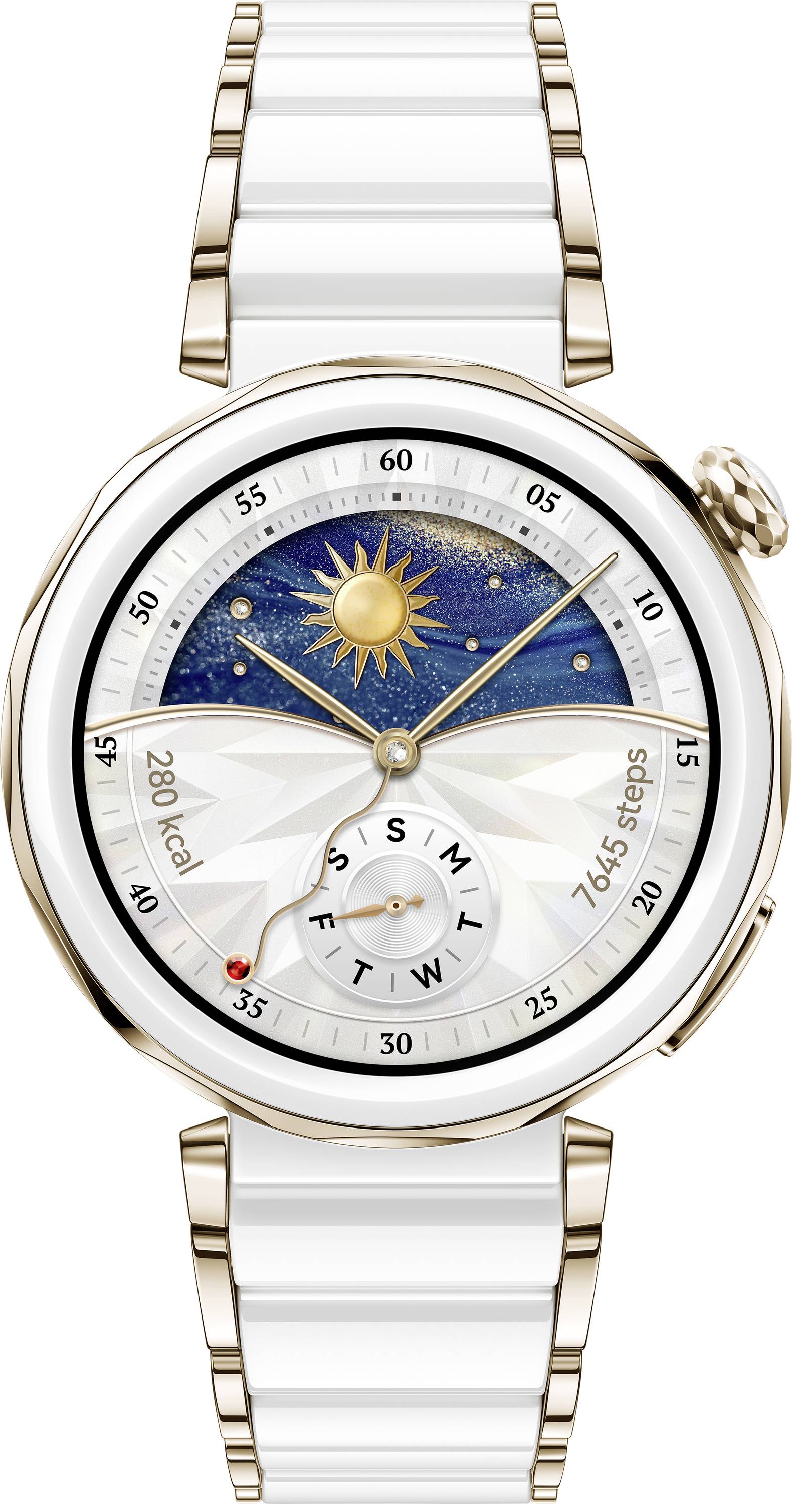 HUAWEI WATCH GT 5 Pro Smartwatch 42 mm Ceramicwhite